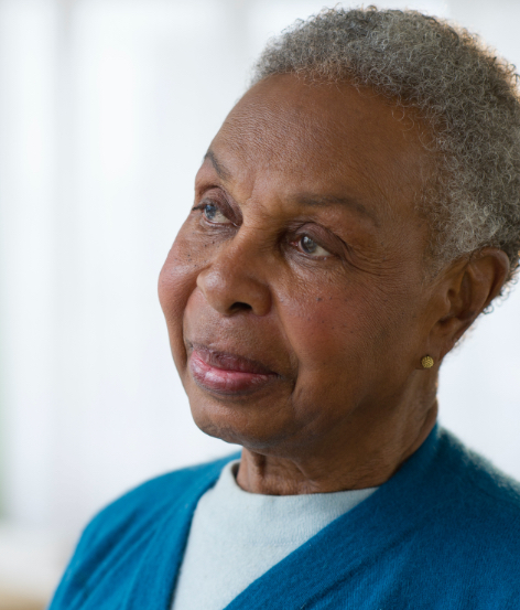 Photo of elderly African American woman